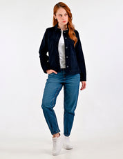 Chamarra Para Dama Supply Compani Fit A508 Marino