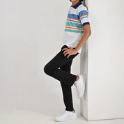 Pantalón de Mezclilla Yale Boys Slim Fit 2944 Negro