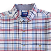 Camisa Yale Para Caballero Manga Corta Regular Fit 5097 Cereza