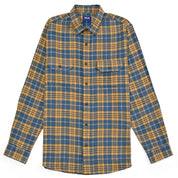 Camisa Yale Para Caballero Manga Larga Regular Fit 5463 Avellana