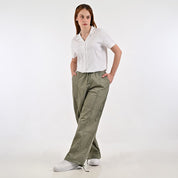Pantalón Dama Jogger Supply Company Regular Fit 3765 Verde Olivo