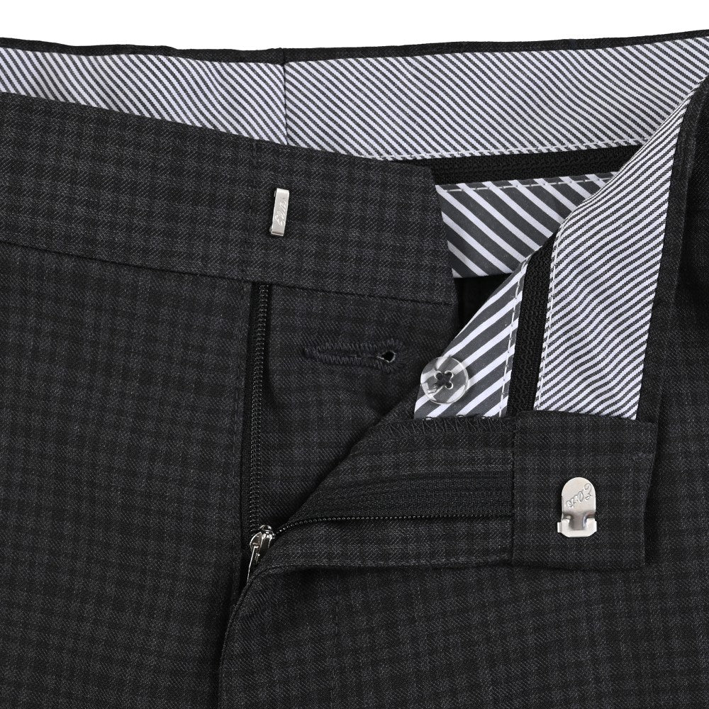 Pantalón de Caballero de Vestir Yale Sin Pinzas Slim Fit 4721 Chocolate