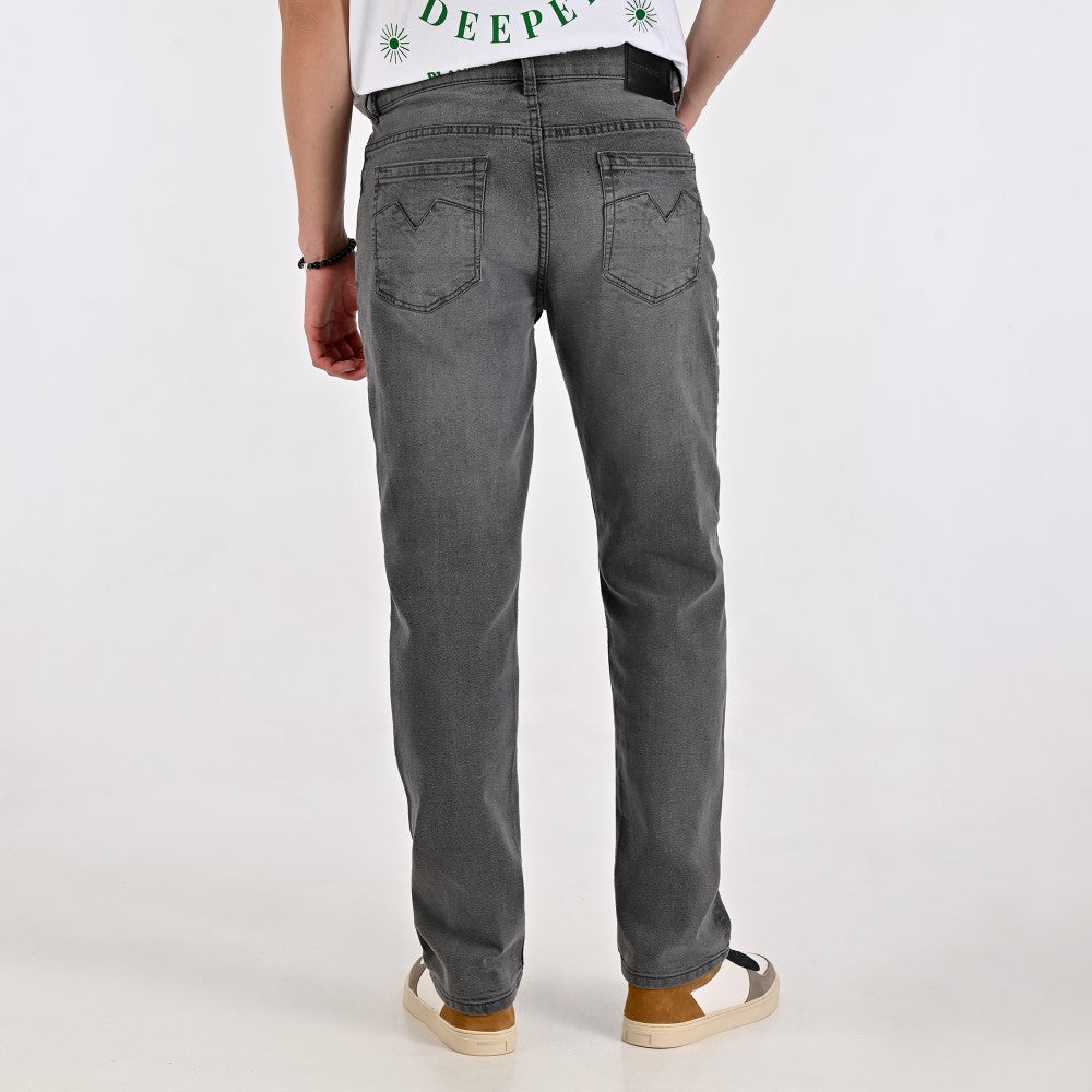 Pantalón de Caballero Mezclilla Supply Company Classic Fit 2944 Gris