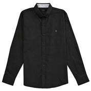 Camisa Yale Collection Para Caballero Manga Larga Slim Fit 4604 Negro
