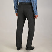 Pantalón de Vestir Yale Para Caballero Modern Cintura Ajustable Slim Fit 4733 Negro