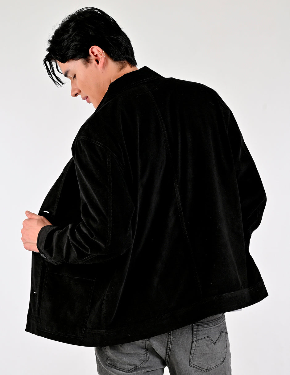 Chamarra Caballero Supply Company Fit A508 Negro