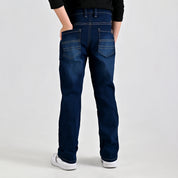 Pantalón de Mezclilla Yale Boys Slim Fit 3136 Marino