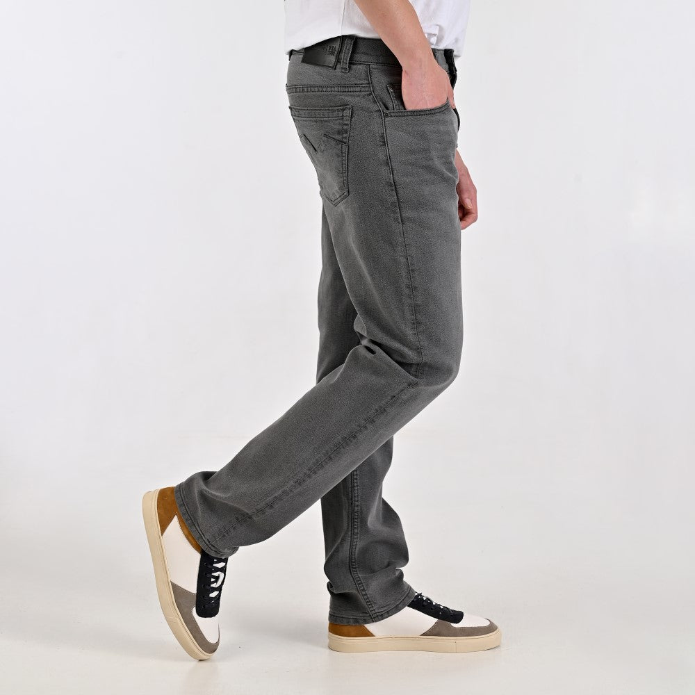 Pantalón de Caballero Mezclilla Supply Company Classic Fit 2944 Gris