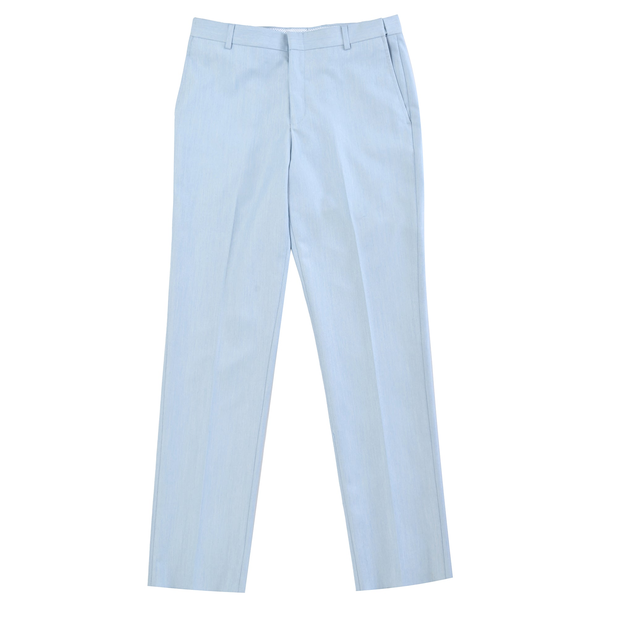 Pantalón de Vestir Yale para Caballero Cintura Ajustable Classic Fit 4703 Azul cielo