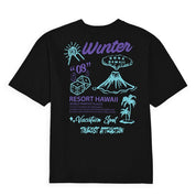 Playera Caballero Supply Company Manga Corta Cuello Redondo Slim Fit 6968 Negro