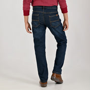 Pantalón de Mezclilla Yale Boys Slim Fit 3641 Azul Zafiro