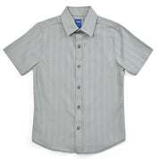 Camisa Yale Boys Manga Corta Regular Fit 4658 Verde