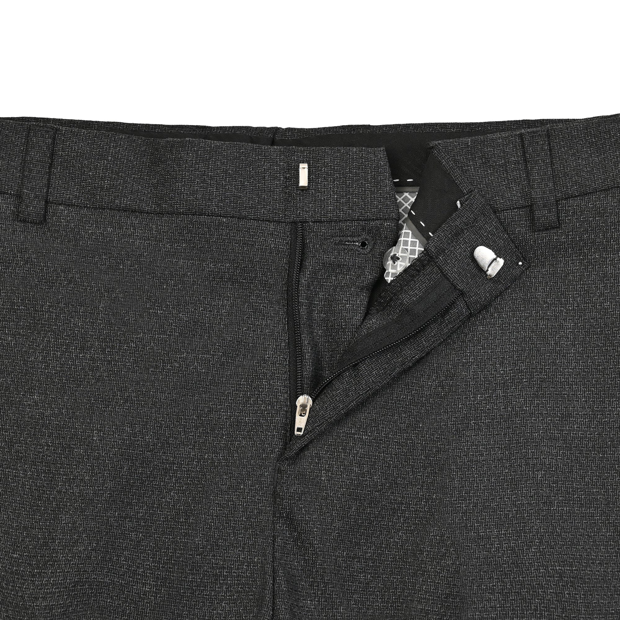 Pantalón de Vestir Yale Para Caballero Modern Cintura Ajustable Slim Fit 4733 Negro