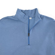 Sudadera Para Dama Supply Company Cuello Alto Con Cierre Fit 6910 Azul