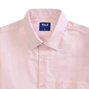 Camisa Yale Para Caballero Cenefa Manga Larga Classic Fit 4719 Rosa