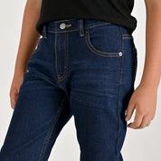 Pantalón de Mezclilla Yale Boys Slim Fit 2944 Marino