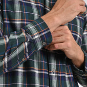 Camisa Yale Para Caballero Manga Larga Regular Fit 5373 Vino