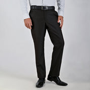 Pantalón de Vestir Yale para Caballero Cintura Ajustable Classic Fit 4702 Café