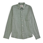 Camisa Caballero Supply Company Manga Larga Slim Fit 4561 Verde Militar