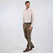 Camisa Yale Para Caballero Manga Larga Regular Fit 4749 Arena