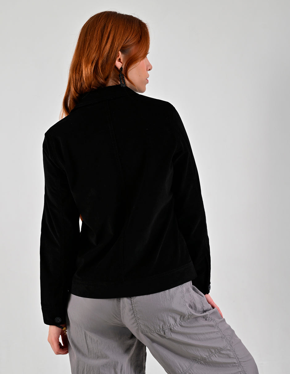 Chamarra Para Dama Supply Compani Fit A508 Negro