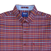 Camisa Yale Para Caballero Manga Larga Regular Fit 4750 Vino