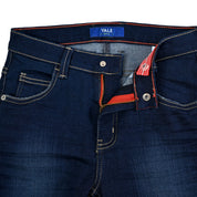 Pantalón de Mezclilla Yale Boys Slim Fit 3136 Marino