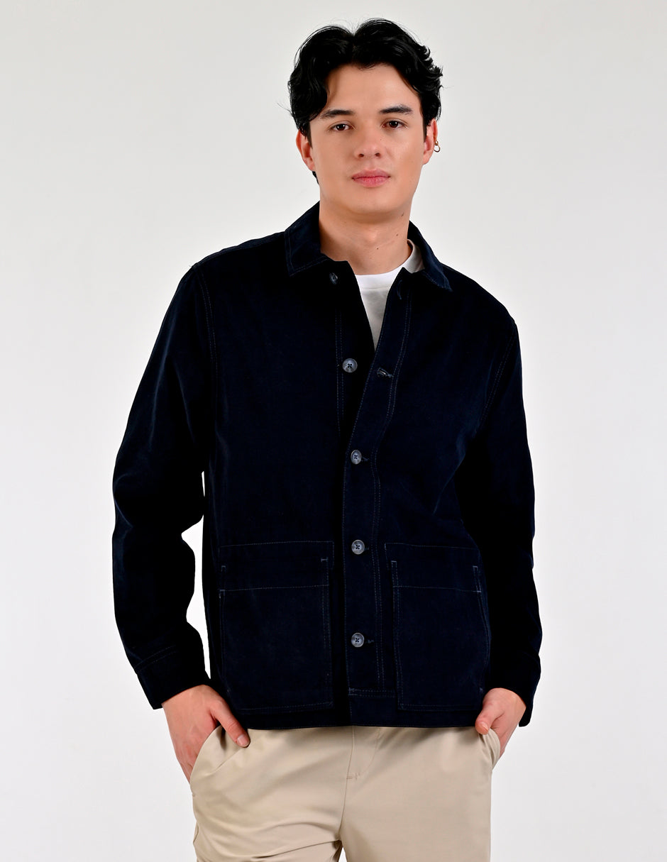 Chamarra Caballero Supply Company Fit A508 Marino