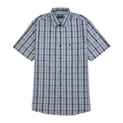 Camisa Yale Para Caballero Manga Corta Regular Fit 5466 Marino