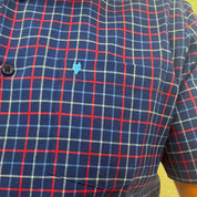 Camisa casual Yale Regular Fit Manga corta 7774 Blanco