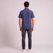 Camisa casual Yale Regular Fit Manga corta 7774 Blanco