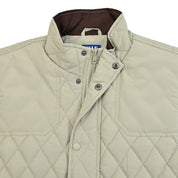 Chaleco Yale Para Caballero Capitonado Sin Capucha Regular Fit 6902 Verde Cemento