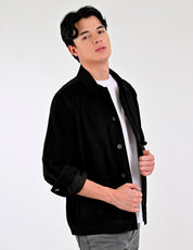 Chamarra Caballero Supply Company Fit A508 Negro