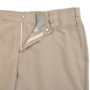 Pantalón de Caballero de Vestir Yale Sin Pinzas Classic Fit 4694 Kaki