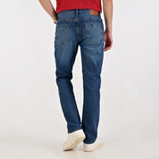 Pantalón de Caballero Mezclilla Supply Company Classic Fit 2944 marino entintado