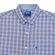 Camisa Yale Para Caballero Manga Larga Regular Fit 4742 Azul Rey