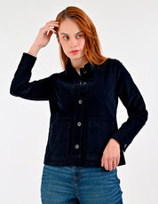 Chamarra Para Dama Supply Compani Fit A508 Marino