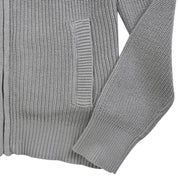 Sweater Yale Para Caballero Cuello Redondo Regular Fit 8100 Gris Medio