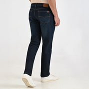 Pantalón de Mezclilla Yale Para Caballero Classic Fit 2028 Azul petróleo