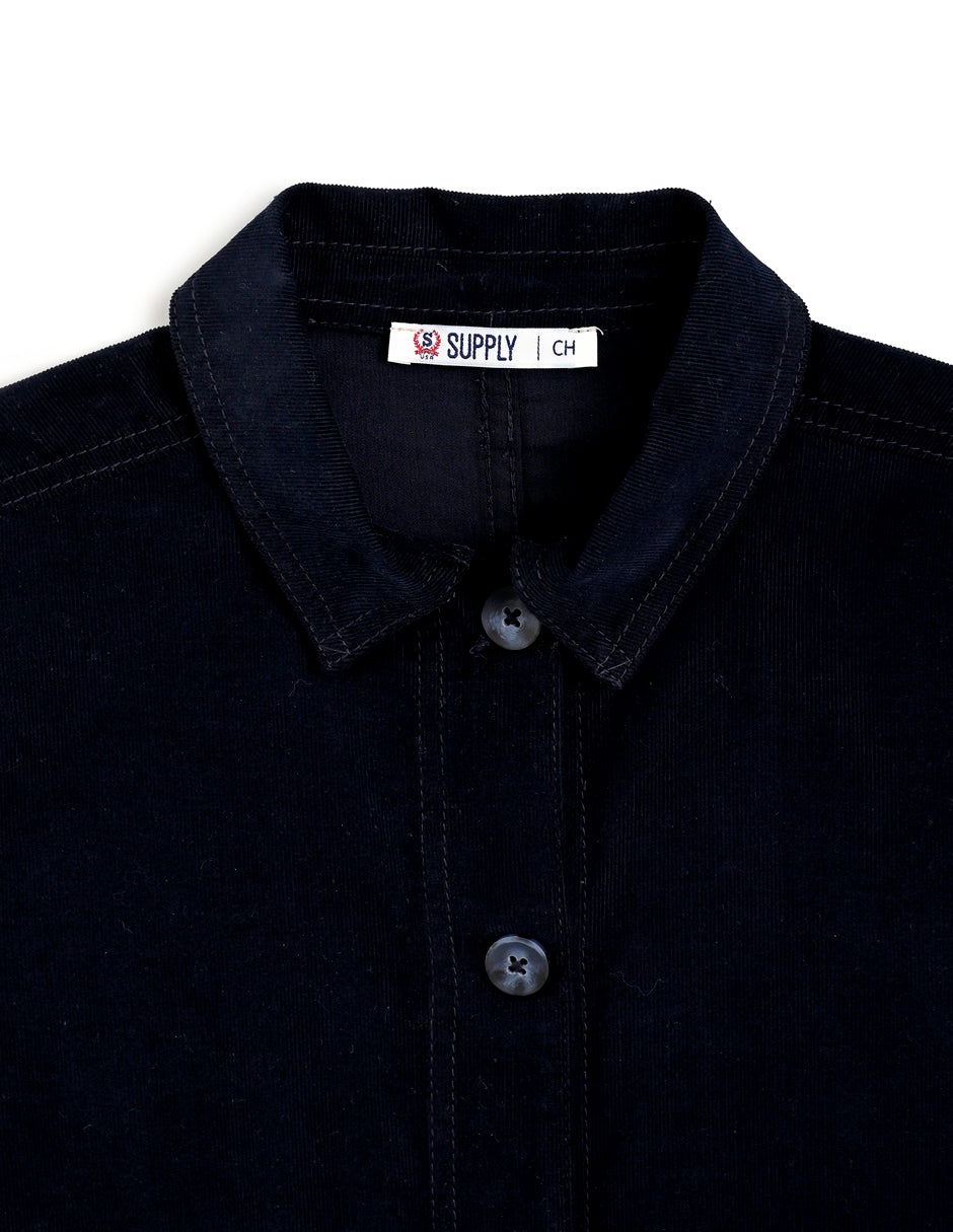 Chamarra Para Dama Supply Compani Fit A508 Marino