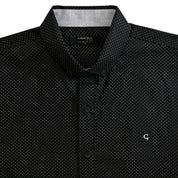 Camisa Yale Collection Para Caballero Manga Larga Slim Fit 4604 Negro