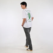 Playera Caballero Supply Company Manga Corta Cuello Redondo Slim Fit 6968 Blanco