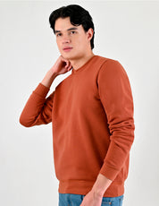 Sudadera Caballero Supply Company Cuello Redondo Fit 4720 Shedron