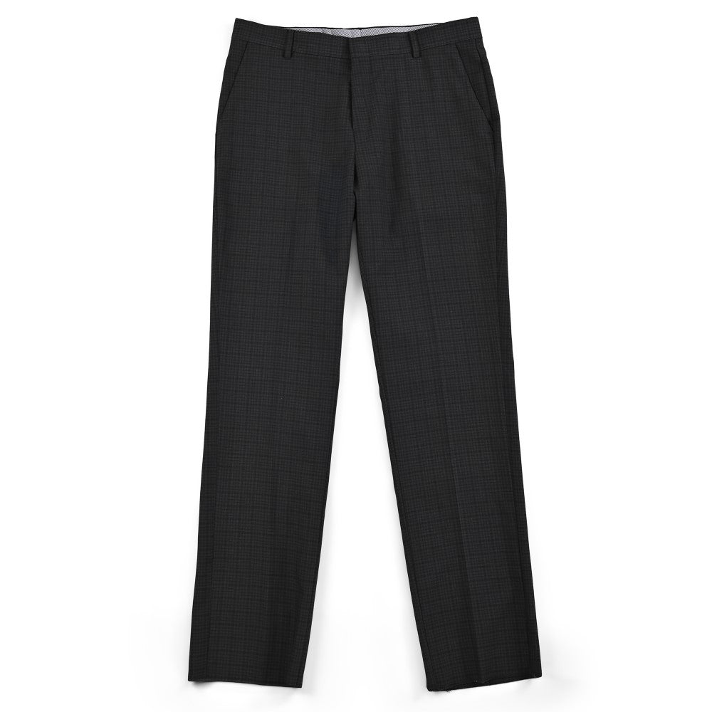 Pantalón de Caballero de Vestir Yale Sin Pinzas Slim Fit 4721 Chocolate