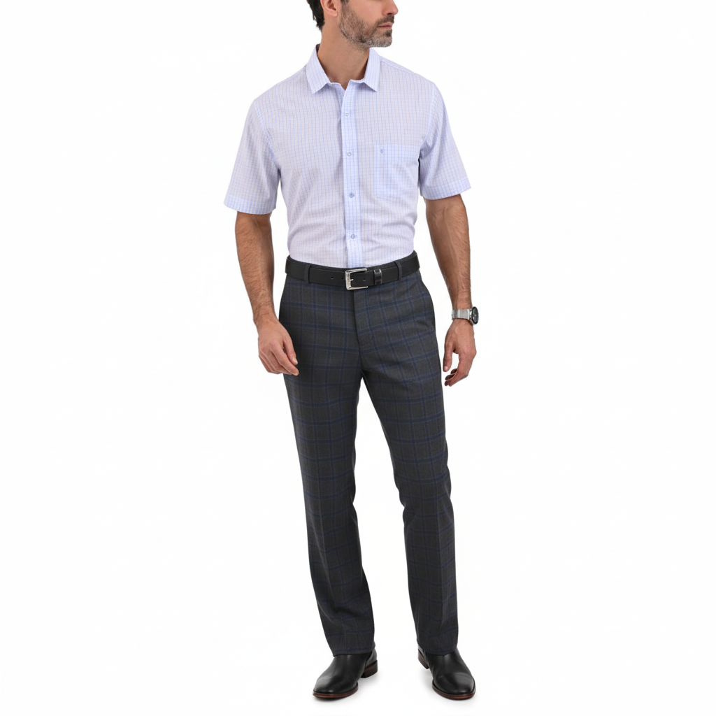 Pantalón de Vestir Yale Slim Fit Cintura Ajustable 3762