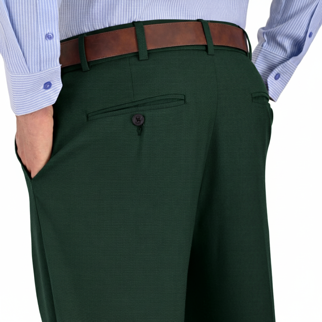 Pantalón de Vestir Sansabelt Slim Fit Cintura Ajustable 3786