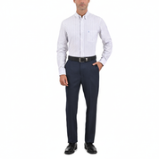 Pantalón de Vestir Sansabelt Slim Fit Sin Pinzas Cintura Ajustable 3050