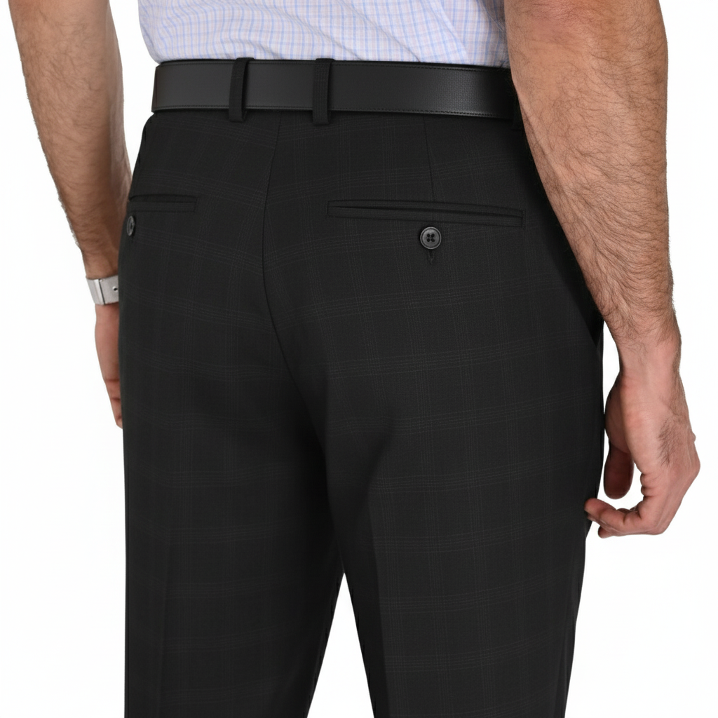 Pantalón de Vestir Yale Slim Fit Cintura Ajustable 3762