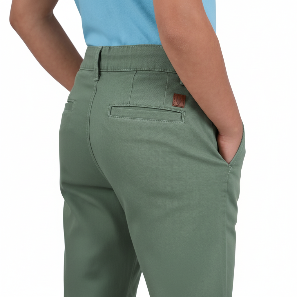 Pantalón  Casual Yale Boys Slim Fit C994