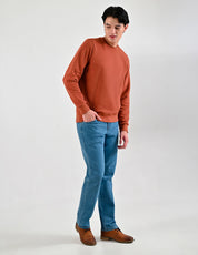 Sudadera Caballero Supply Company Cuello Redondo Fit 4720 Shedron